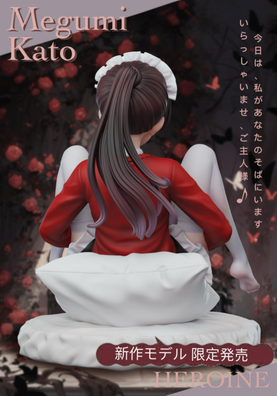 【Pre-order】Spider Studio 1/6 Scale Megumi Kato Resin Statue