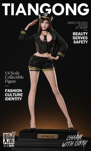 【Pre-order】TGZW Studio 1/4 Scale Policewoman 2.0 Resin Statue