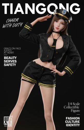 【Pre-order】TGZW Studio 1/4 Scale Policewoman 2.0 Resin Statue