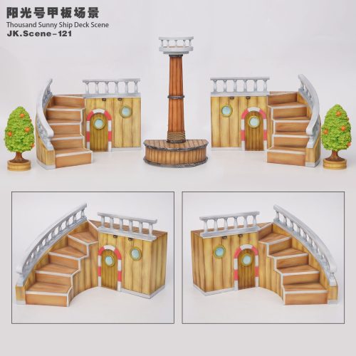 【Pre-order】JacksDo Studio OP Thousand Sunny Ship Deck Scene Resin Statue