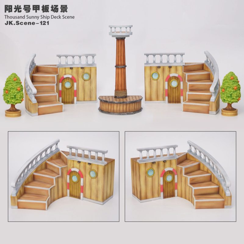 【Pre-order】JacksDo Studio OP Thousand Sunny Ship Deck Scene Resin Statue