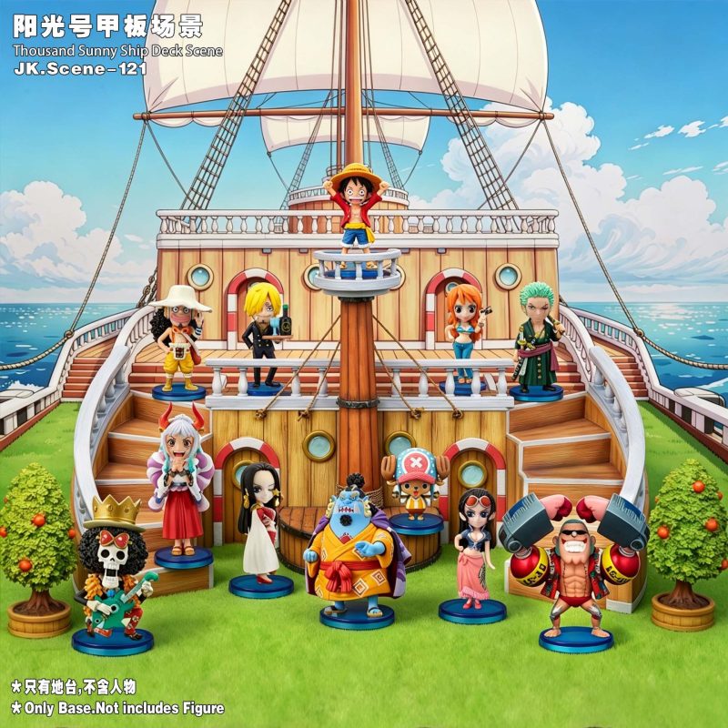 【Pre-order】JacksDo Studio OP Thousand Sunny Ship Deck Scene Resin Statue