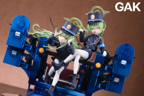 【Pre-order】GAK Studio 1/7 Scale Tachibana Hikari & Tachibana Nozomi (Railway Twins) Resin Statue