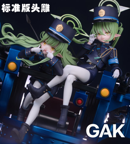 【Pre-order】GAK Studio 1/7 Scale Tachibana Hikari & Tachibana Nozomi (Railway Twins) Resin Statue