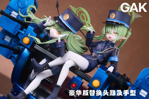 【Pre-order】GAK Studio 1/7 Scale Tachibana Hikari & Tachibana Nozomi (Railway Twins) Resin Statue
