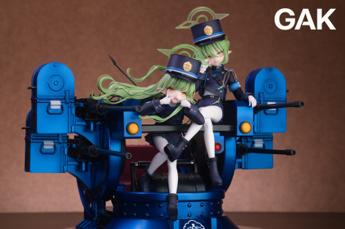 【Pre-order】GAK Studio 1/7 Scale Tachibana Hikari & Tachibana Nozomi (Railway Twins) Resin Statue