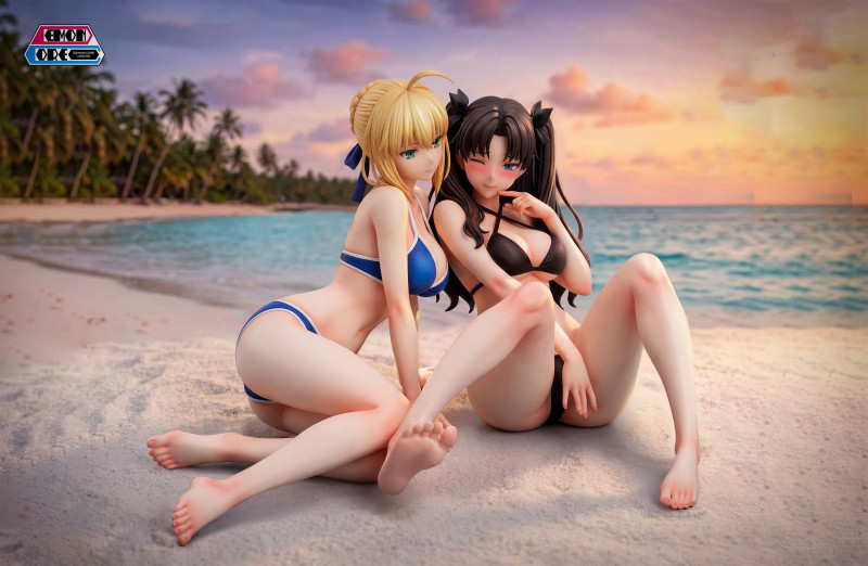 【Pre-order】Demon Core Studio 1/6 Scale Saber & Rin Tohsaka Resin Statue