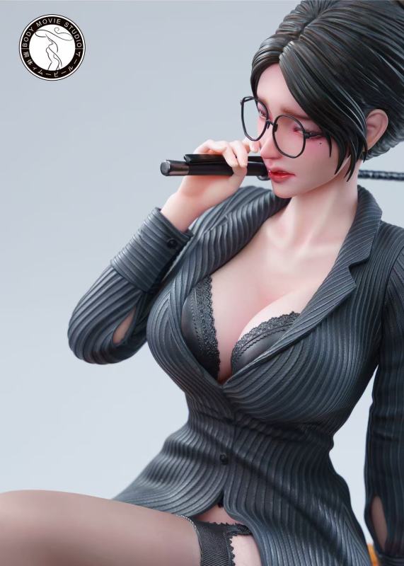 【Pre-order】Dongti Film Studio 1/4 Scale After-School Lesson – Female Teacher Su Man Resin Statue