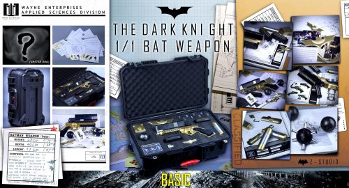 【Pre-order】Z Studio 1/1 Scale Cinematic Grade Batman Weapon Replica Series Volume 2 (Christian Bale Edition) Resin Statue