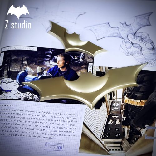 【Pre-order】Z Studio 1/1 Scale Cinematic Grade Batman Weapon Replica Series Volume 2 (Christian Bale Edition) Resin Statue