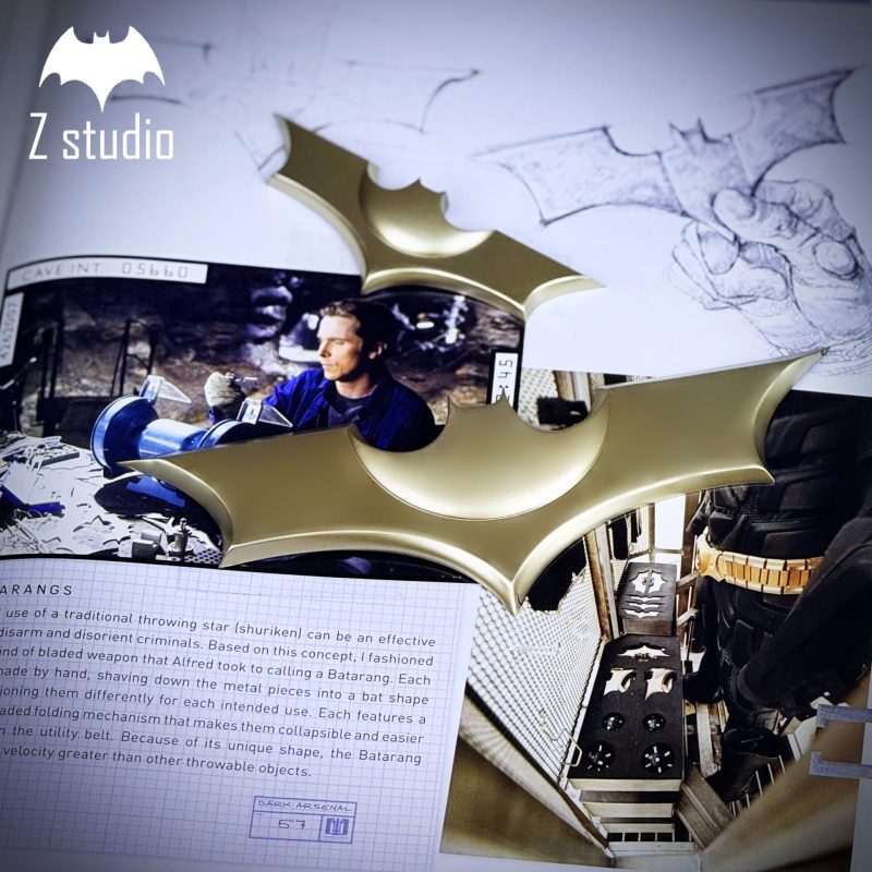 【Pre-order】Z Studio 1/1 Scale Cinematic Grade Batman Weapon Replica Series Volume 2 (Christian Bale Edition) Resin Statue