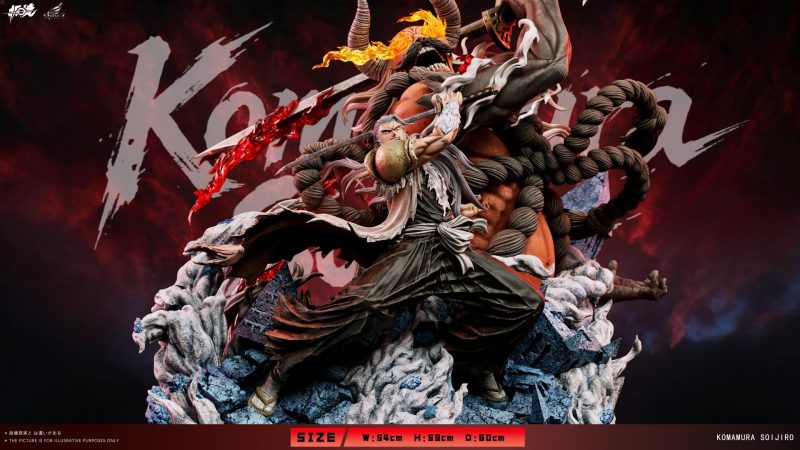 【Pre-order】Jijing Studio 1/9 Scale Komamura Sajin Resin Statue