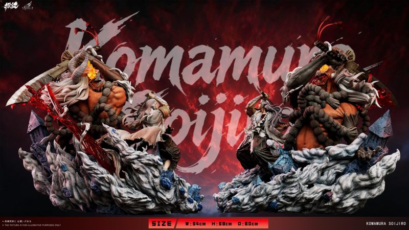 【Pre-order】Jijing Studio 1/9 Scale Komamura Sajin Resin Statue