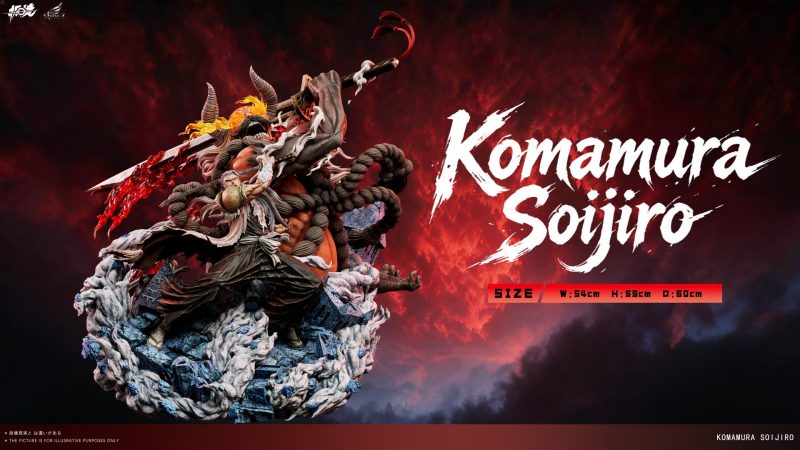 【Pre-order】Jijing Studio 1/9 Scale Komamura Sajin Resin Statue