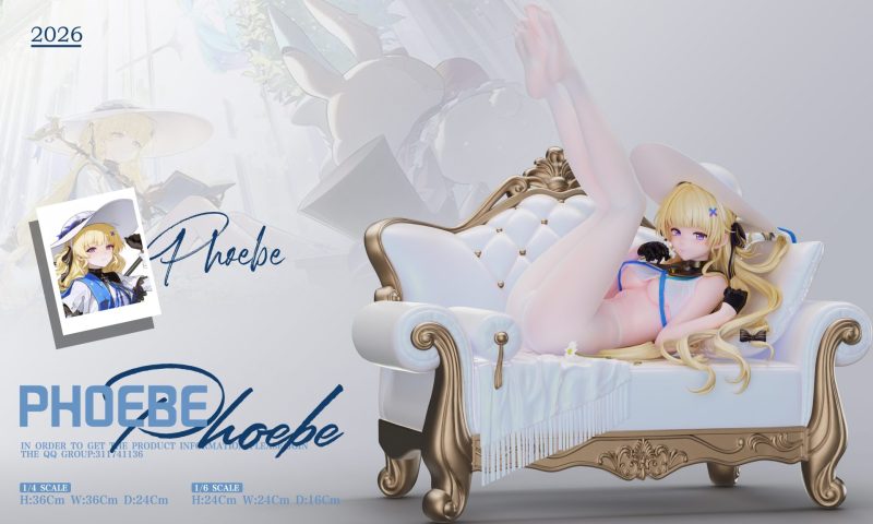 【Pre-order】Flawless Studio 1/6 & 1/4 Scale Phoebe Resin Statue