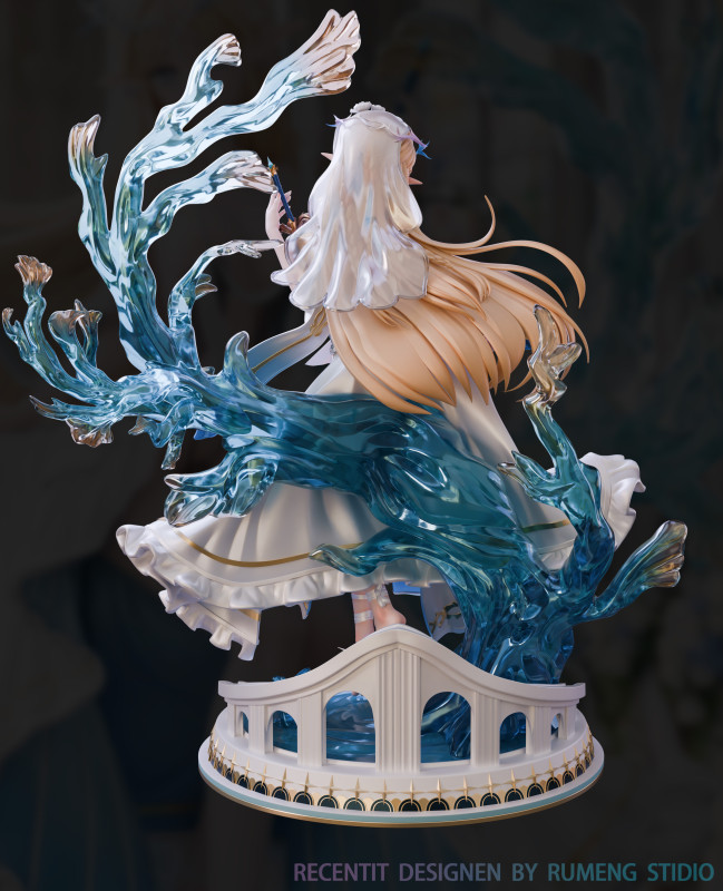 【Pre-order】Rumeng Studio 1/6 Scale Bridal Card (Xiao Ka) Resin Statue