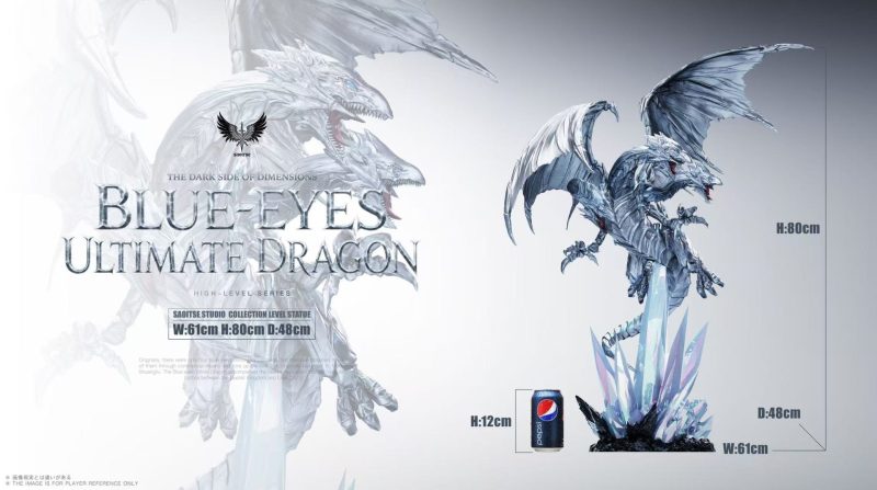 【Pre-order】Saoirse Studio Blue-Eyes Ultimate Dragon Resin Statue