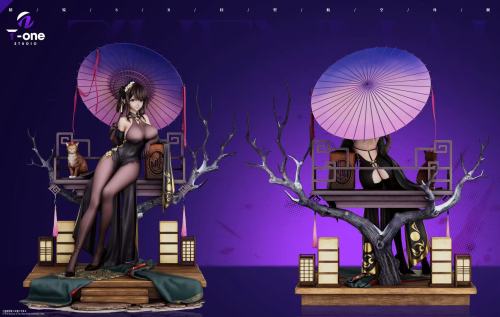 【Pre-order】T-one studio 1/6 Scale Zhen Hai (Shipgirl) – Qipao Resin Statue