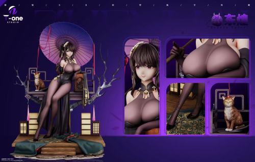 【Pre-order】T-one studio 1/6 Scale Zhen Hai (Shipgirl) – Qipao Resin Statue