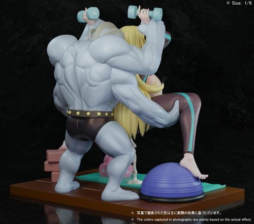 【Pre-order】Beast Studio 1/6 Scale Cynthia x Machamp Resin Statue