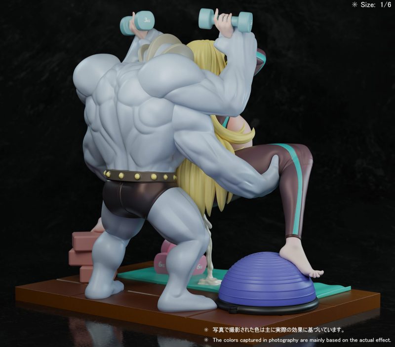 【Pre-order】Beast Studio 1/6 Scale Cynthia x Machamp Resin Statue
