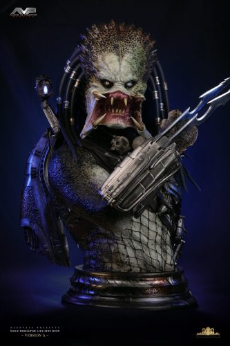 【Pre-order】Deep Tale Studio Predator Life-Size Bust Resin Statue