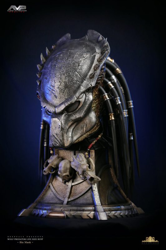 【Pre-order】Deep Tale Studio Predator Life-Size Bust Resin Statue
