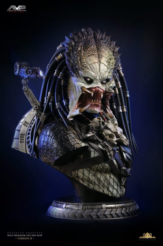 【Pre-order】Deep Tale Studio Predator Life-Size Bust Resin Statue