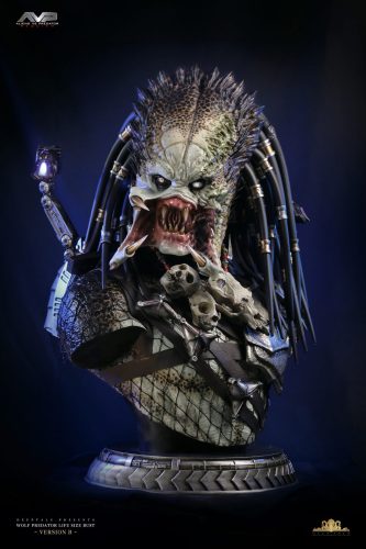 【Pre-order】Deep Tale Studio Predator Life-Size Bust Resin Statue