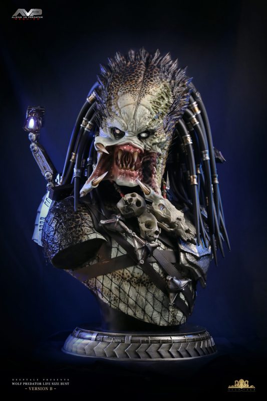 【Pre-order】Deep Tale Studio Predator Life-Size Bust Resin Statue