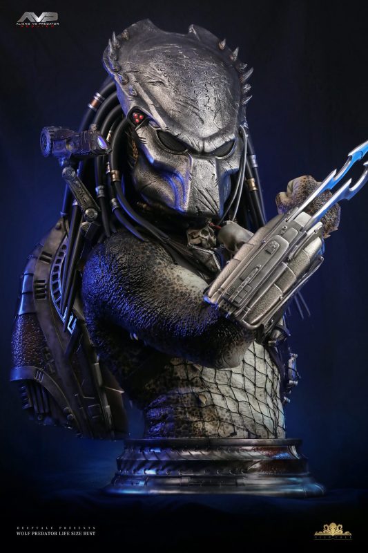 【Pre-order】Deep Tale Studio Predator Life-Size Bust Resin Statue