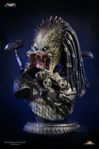 【Pre-order】Deep Tale Studio Predator Life-Size Bust Resin Statue