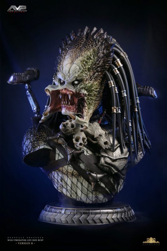 【Pre-order】Deep Tale Studio Predator Life-Size Bust Resin Statue