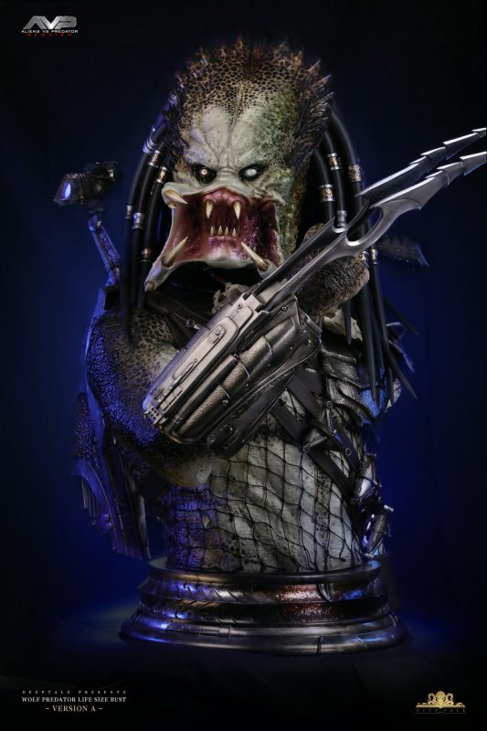 【Pre-order】Deep Tale Studio Predator Life-Size Bust Resin Statue