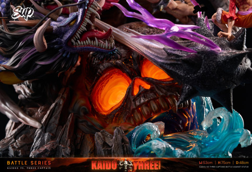 【Pre-order】Sup Studio Decisive Battle at Onigashima: Kaido vs. The Three Captains Resin Statue