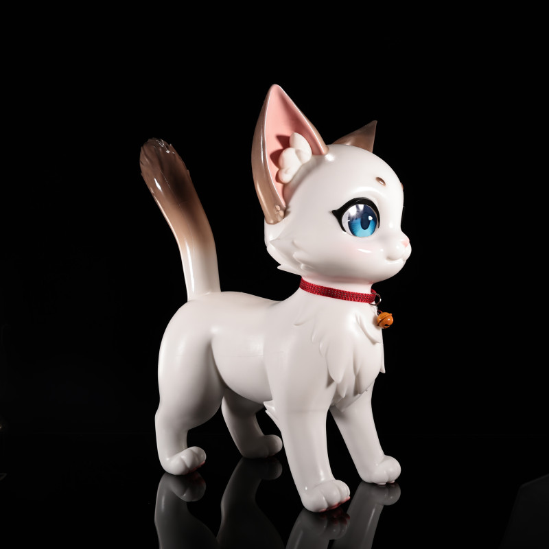 【Pre-order】Lingmo Studio Lucky Cat Silicone Doll Resin Statue In stock