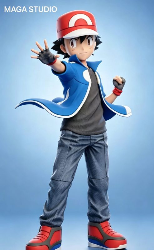 【Pre-order】MAGA Studio 1/20 Scale Ash Ketchum x Greninja Resin Statue