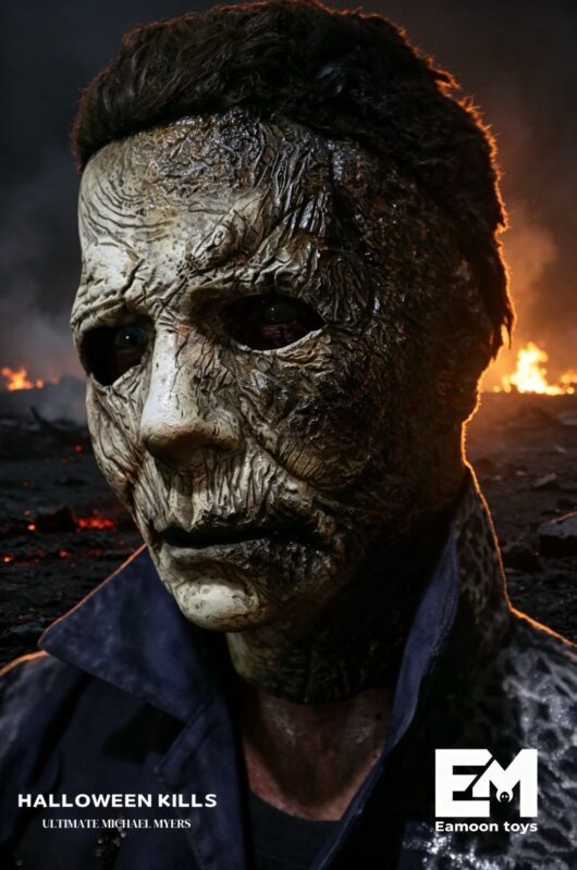 【Pre-order】Eamoon Toys 1/1 Scale Halloween Kills Ultimate Michael Myers Battle-Damaged Resin Statue
