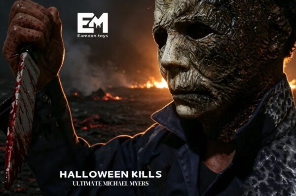 【Pre-order】Eamoon Toys 1/1 Scale Halloween Kills Ultimate Michael Myers Battle-Damaged Resin Statue
