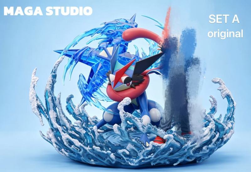 【Pre-order】MAGA Studio 1/20 Scale Ash Ketchum x Greninja Resin Statue