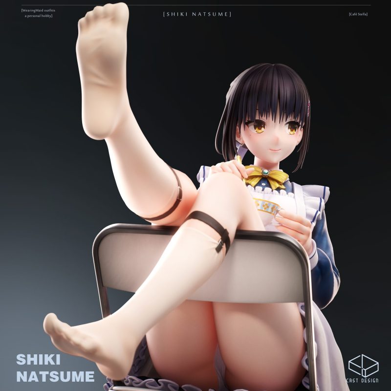 【Pre-order】Cast Design Studio 1/6 Scale Natsume Shiki Cafe Stella and the Reaper's Butterfly Resin Statue