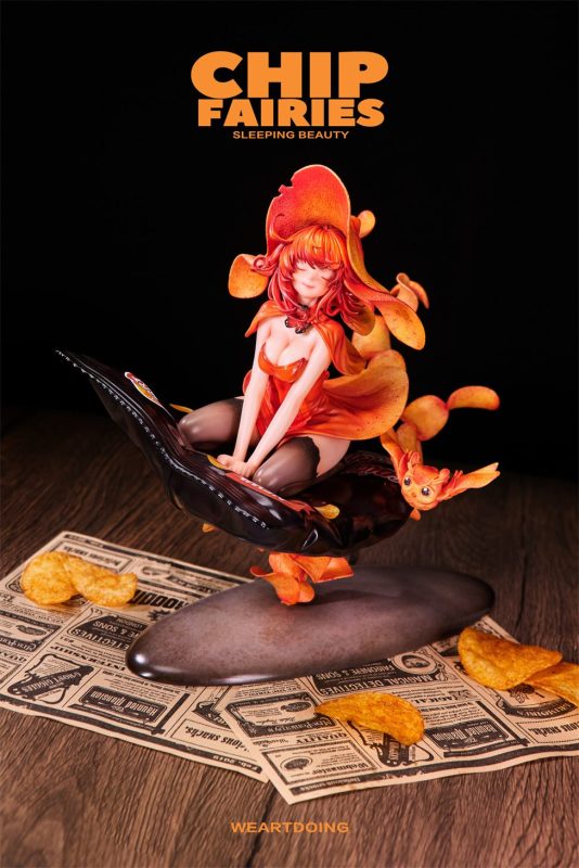 【Pre-order】WeArtDoing Studio Sleeping Beauty Pizza Fairies Cheese Supreme X Classic Tomato Figure Resin Statue