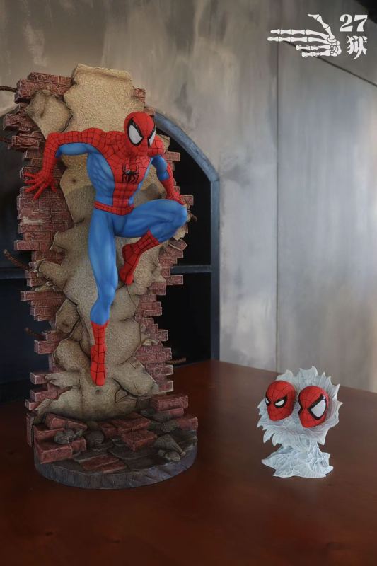【Pre-order】27abyss Studio 1/4 Scale Spiderman GK Resin Statue