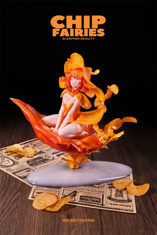 【Pre-order】WeArtDoing Studio Sleeping Beauty Pizza Fairies Cheese Supreme X Classic Tomato Figure Resin Statue