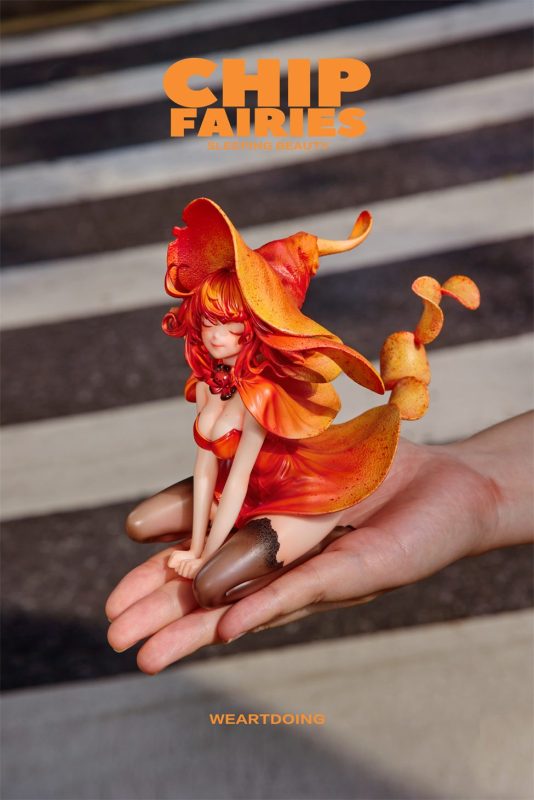 【Pre-order】WeArtDoing Studio Sleeping Beauty Pizza Fairies Cheese Supreme X Classic Tomato Figure Resin Statue