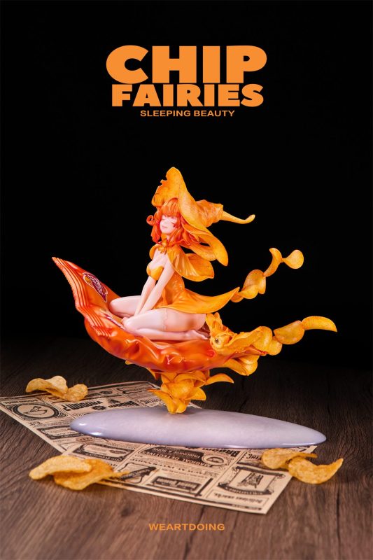 【Pre-order】WeArtDoing Studio Sleeping Beauty Pizza Fairies Cheese Supreme X Classic Tomato Figure Resin Statue