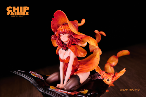 【Pre-order】WeArtDoing Studio Sleeping Beauty Pizza Fairies Cheese Supreme X Classic Tomato Figure Resin Statue