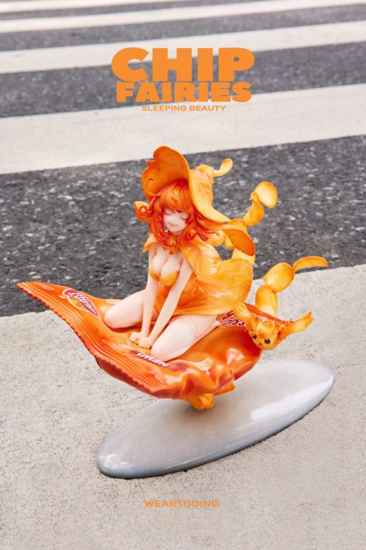 【Pre-order】WeArtDoing Studio Sleeping Beauty Pizza Fairies Cheese Supreme X Classic Tomato Figure Resin Statue