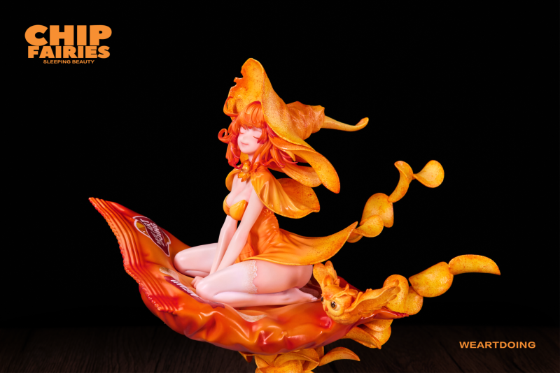 【Pre-order】WeArtDoing Studio Sleeping Beauty Pizza Fairies Cheese Supreme X Classic Tomato Figure Resin Statue