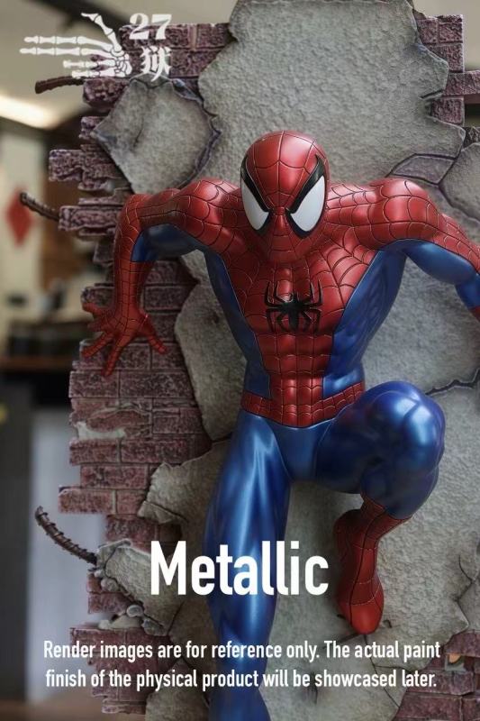 【Pre-order】27abyss Studio 1/4 Scale Spiderman GK Resin Statue